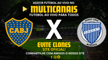 Assistir Boca Juniors x Godoy Cruz Ao Vivo Online 06/11/2024