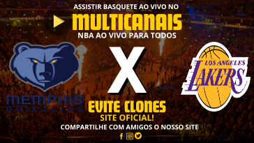 Assistir Memphis Grizzlies x Los Angeles Lakers Ao Vivo Online 06/11/2024